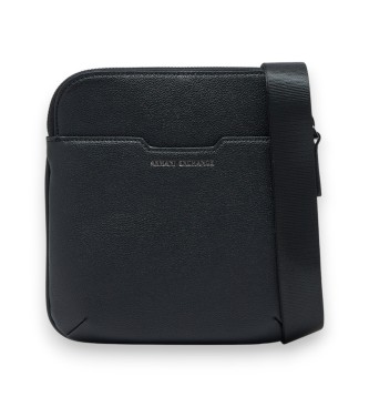 A|X Armani Exchange Bolsa de ombro elegante preta