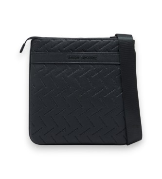 A|X Armani Exchange Bolsa de ombro elegante preta