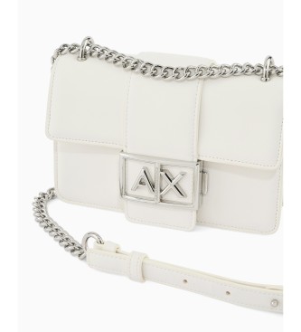 A|X Armani Exchange Pošiljateljska torba bela