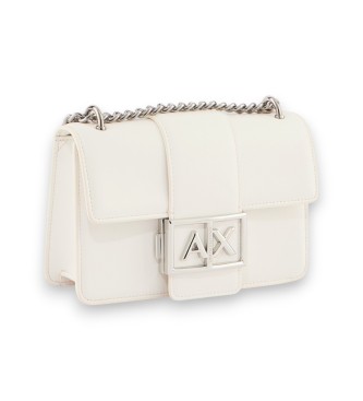 A|X Armani Exchange Pošiljateljska torba bela