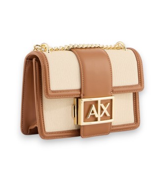 A|X Armani Exchange Bolso Den beige