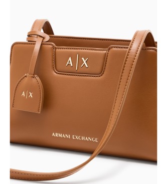 A|X Armani Exchange Borsa marrone Amelie
