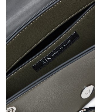 A|X Armani Exchange Groene clutch handtas