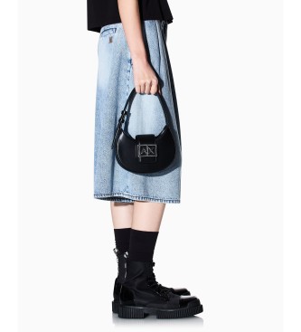 A|X Armani Exchange Mini bolso Wonder negro