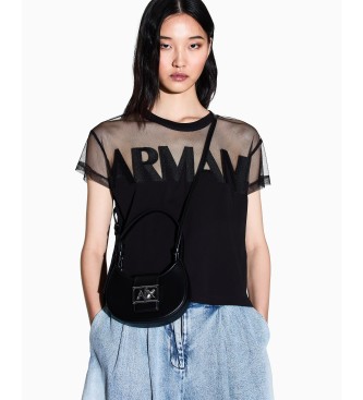 A|X Armani Exchange Mini bolso Wonder negro