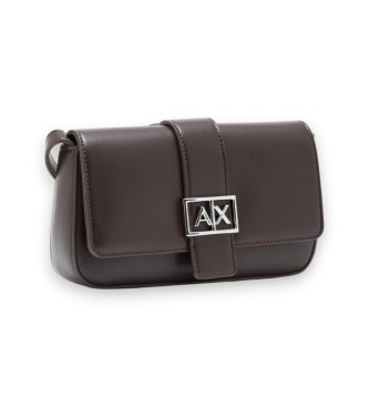 A|X Armani Exchange Sac compact marron