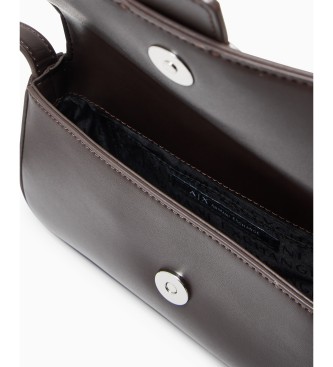 A|X Armani Exchange Sac compact marron