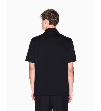A|X Armani Exchange Polo Shirt premium black