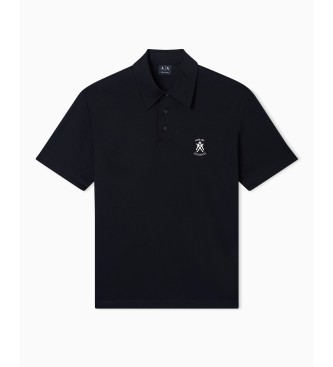 A|X Armani Exchange Polo Shirt premium black