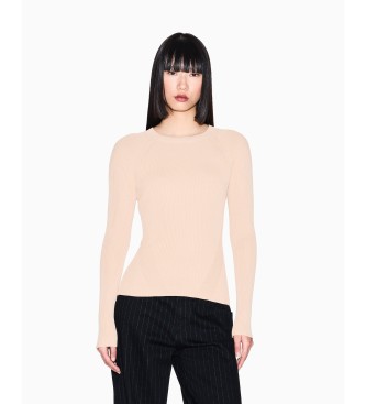 A|X Armani Exchange Jersey Raglán bege