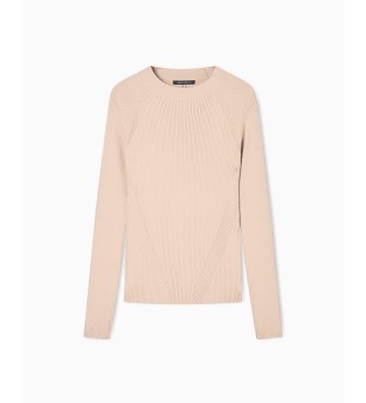 A|X Armani Exchange Jersey Raglán bege