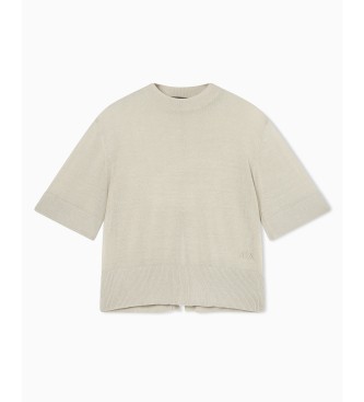 A|X Armani Exchange Camisola verde boxy