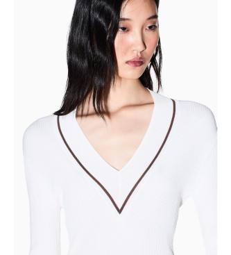 A|X Armani Exchange Maglione nero con scollo a V