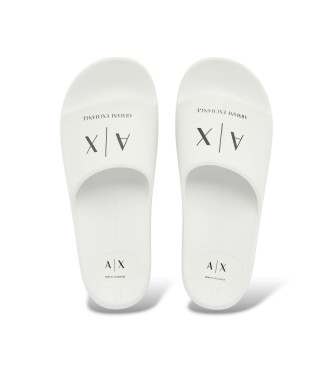 A|X Armani Exchange Flip-flops Logo hvid