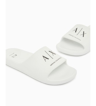 A|X Armani Exchange Flip-flops Logo hvid