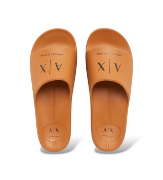 A|X Armani Exchange Flip-flops Logo orange