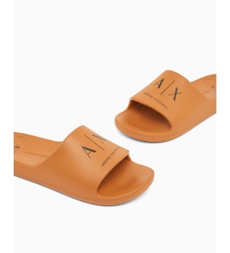 A|X Armani Exchange Flip-flops Logo orange