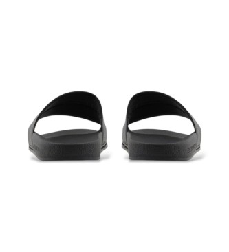 A|X Armani Exchange Plain Flip Flops black