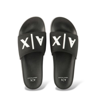 A|X Armani Exchange Flip-flops Style black