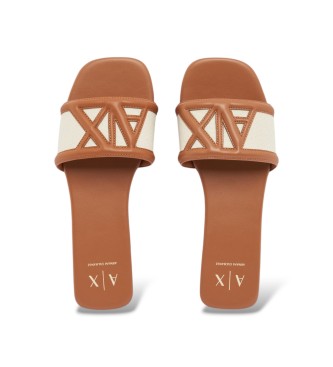 A|X Armani Exchange Bruine Perfect Sandalen