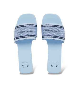 A|X Armani Exchange Sandalen Renew blauw