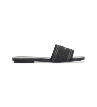 A|X Armani Exchange Sandaler i svart jacquardtyg