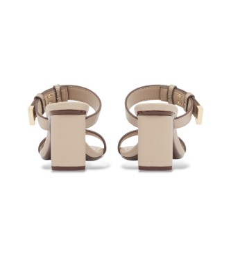 A|X Armani Exchange Zachte beige sandalen