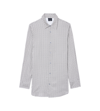 A|X Armani Exchange Camisa Guru Cream