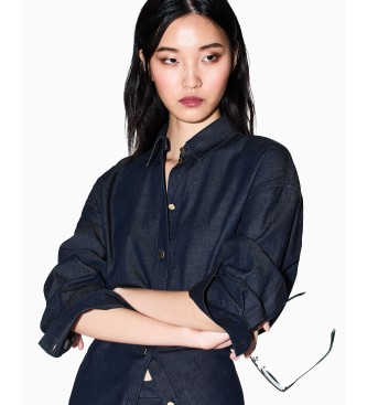 A|X Armani Exchange Relax Shirt marinbl�