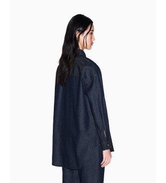 A|X Armani Exchange Relax Shirt marinbl�