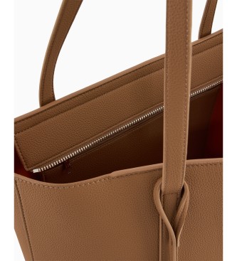 A|X Armani Exchange Nakupovalna torba bež barve