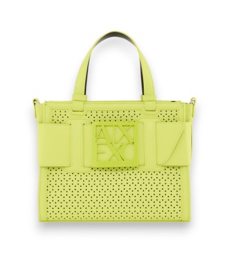 A|X Armani Exchange Najlepsza żółto-zielona torebka