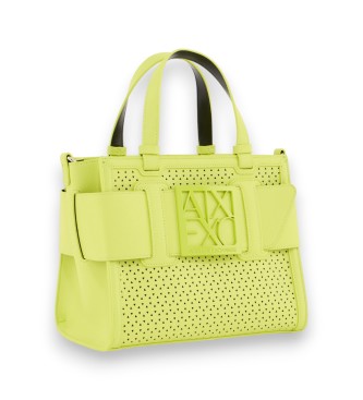 A|X Armani Exchange Najlepsza żółto-zielona torebka