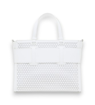 A|X Armani Exchange Worek na wiatr biały