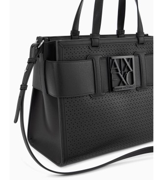 A|X Armani Exchange Torba przeciwwiatrowa czarna