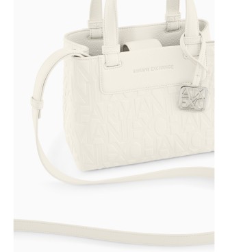 A|X Armani Exchange Witte Semi handtas