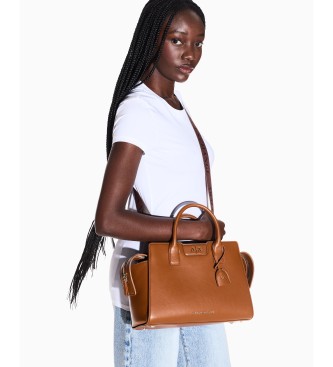 A|X Armani Exchange Brązowa torba Amelie
