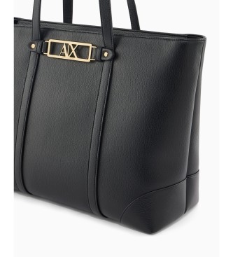 A|X Armani Exchange Wyrafinowana torebka w kolorze czarnym