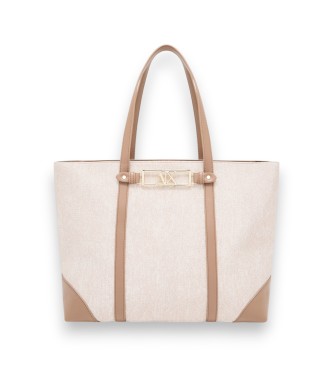 A|X Armani Exchange Beżowa torebka Equilibrio