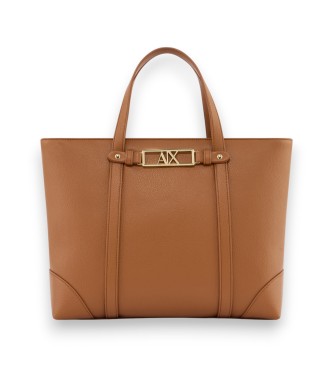 A|X Armani Exchange Timeless brown bag