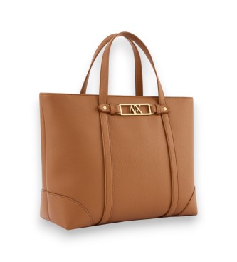 A|X Armani Exchange Timeless brown bag