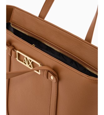 A|X Armani Exchange Timeless brown bag