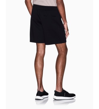 A|X Armani Exchange Bermuda in cotone con logo laterale nero