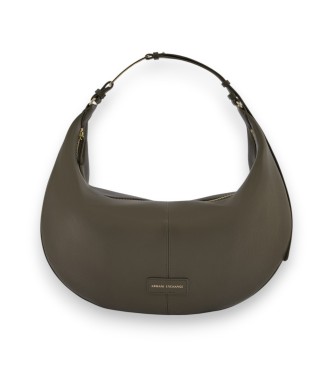 A|X Armani Exchange Praktyczna zielona torba