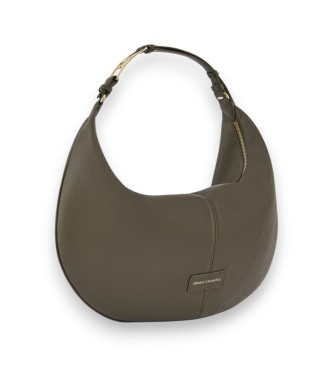 A|X Armani Exchange Praktyczna zielona torba