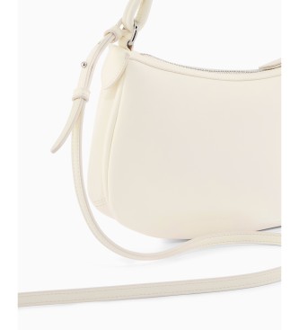 A|X Armani Exchange Bolso Maya blanco roto