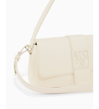 A|X Armani Exchange Minimalistyczna torebka w kolorze białym