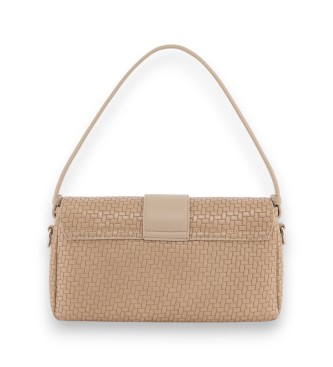 A|X Armani Exchange Wietrzna beżowa torba