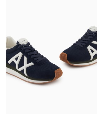 A|X Armani Exchange Trenerji Royale mornarsko modra