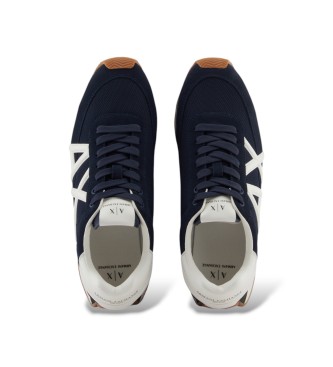 A|X Armani Exchange Trenerji Royale mornarsko modra